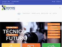 Tablet Screenshot of kronosnexus.com.br
